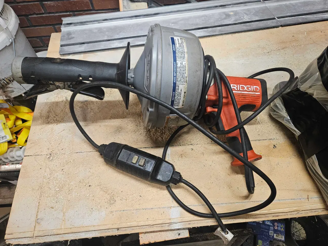 Billede 1 - Ridgid k-45 afløbs renser 