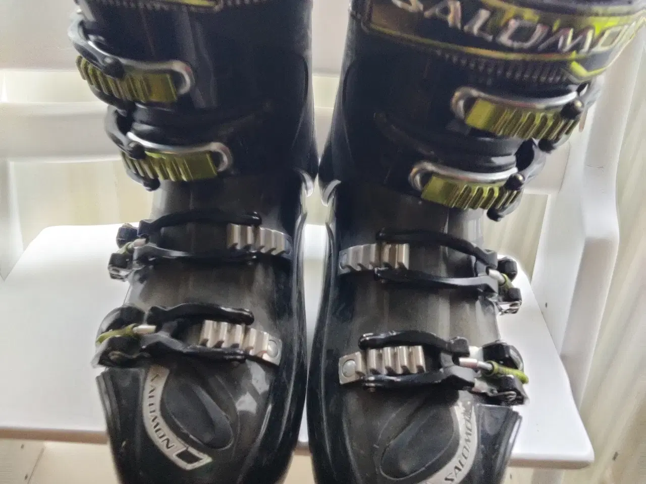 Billede 1 - 2 par Skistøvler Salomon