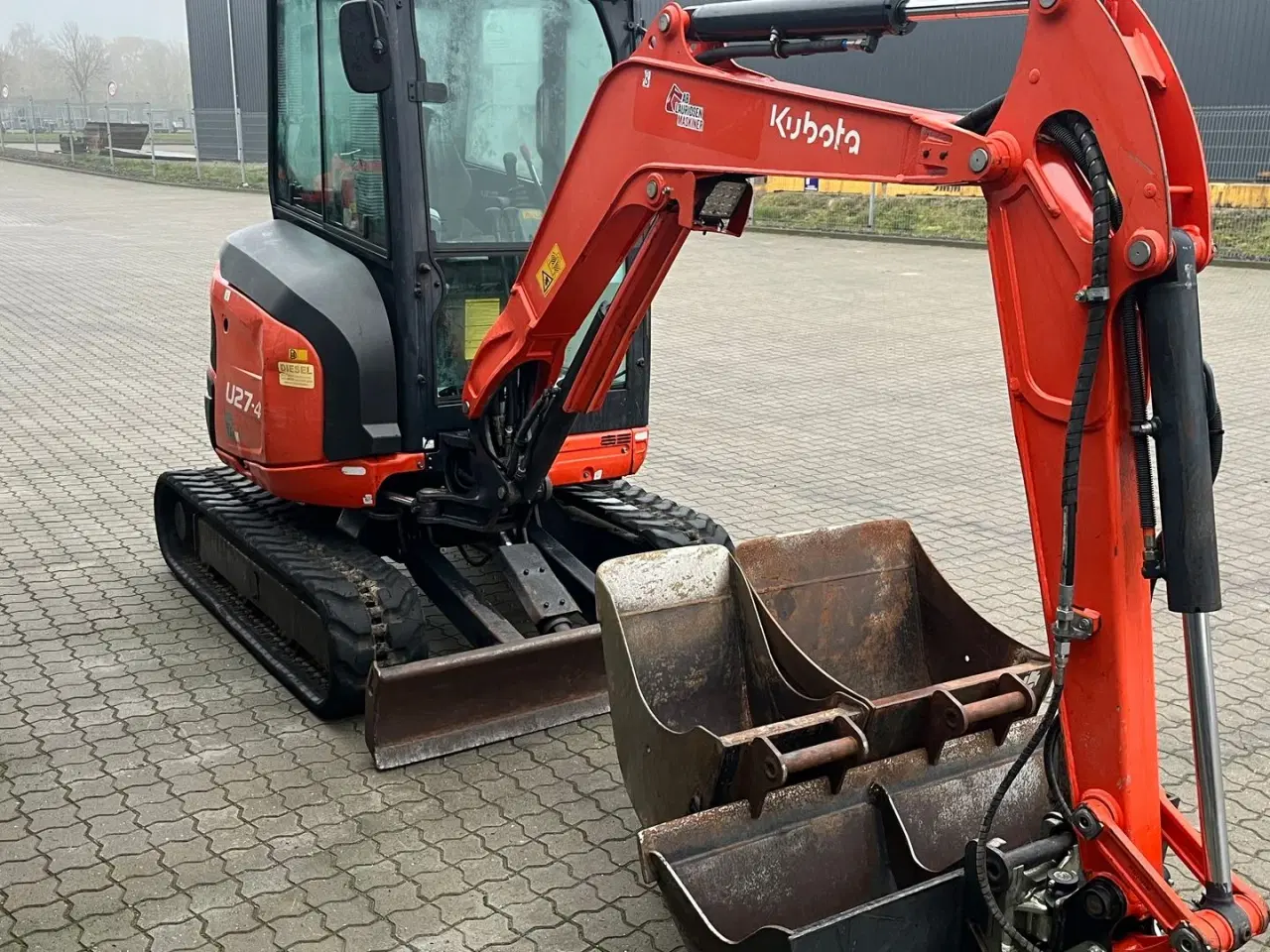 Billede 5 - Kubota u27 Nyere tiltman og 3 skovle