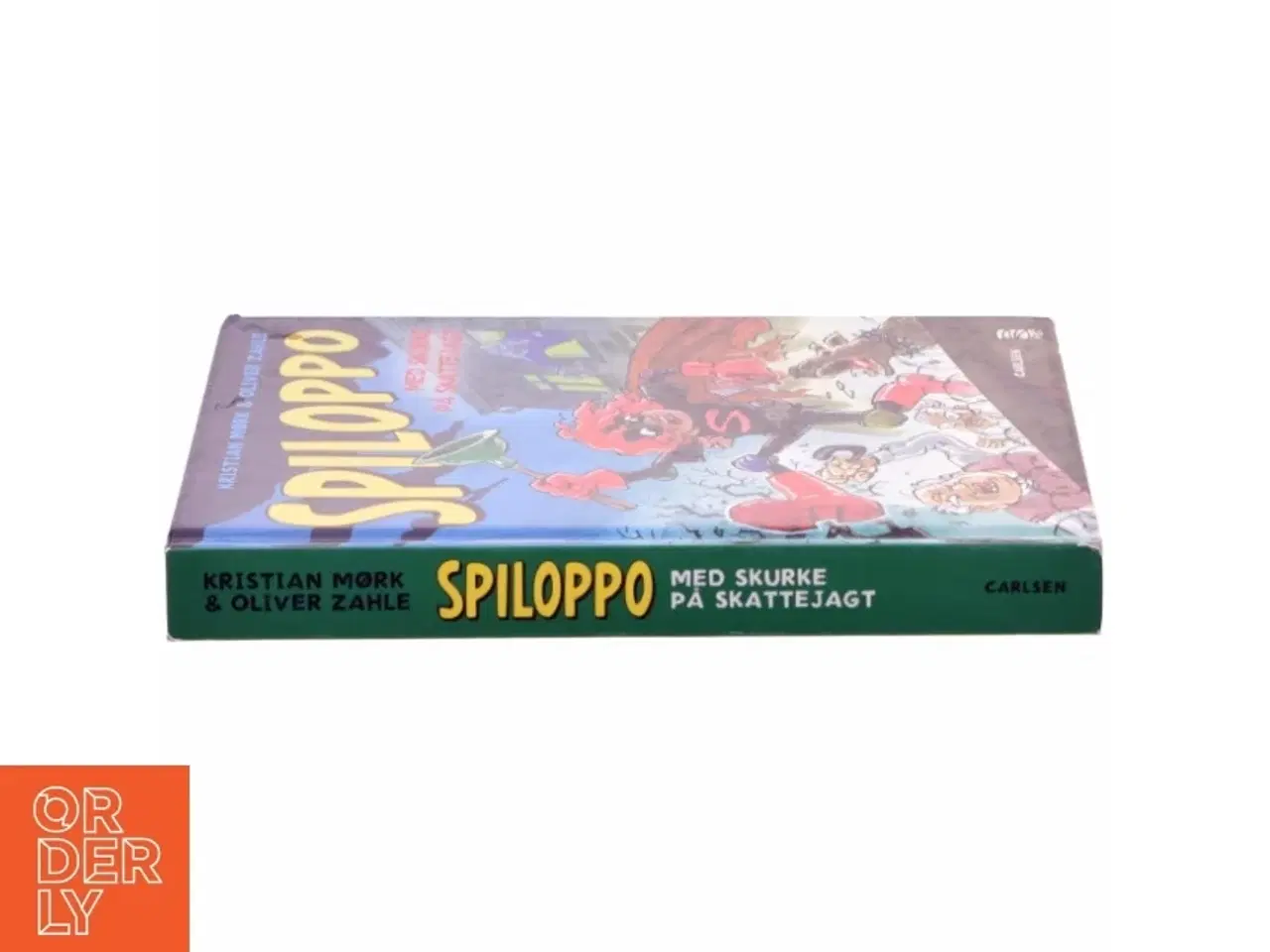 Billede 2 - Spiloppo - med skurke på skattejagt af Kristian Mørk (Bog)