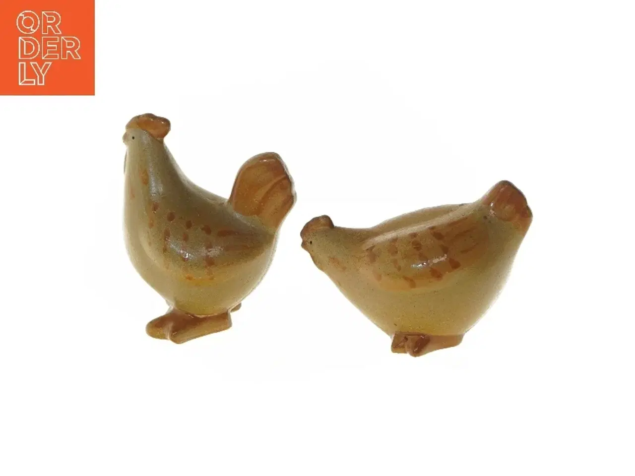 Billede 4 - Keramiske fuglefigurer (str. 15,5 cm)