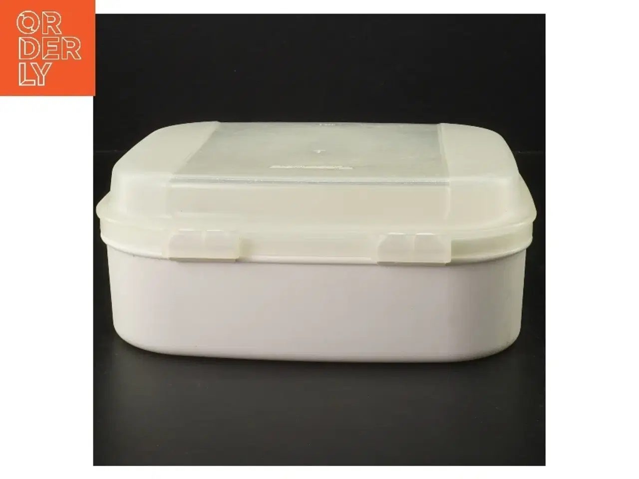 Billede 1 - Plastik opbevaringsboks fra Tupperware (str. 20x17x8 cm)