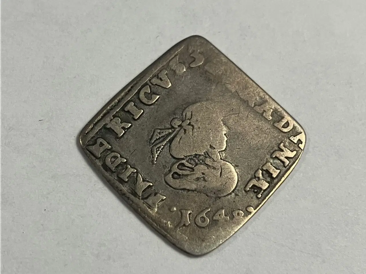 Billede 1 - 1/12 Speciedaler Kastemønt 1648