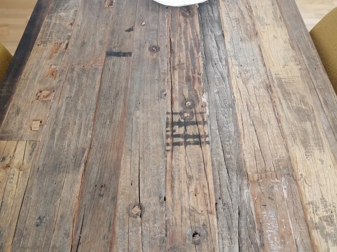 Billede 2 - Smukt, helt unikt langbord sælges