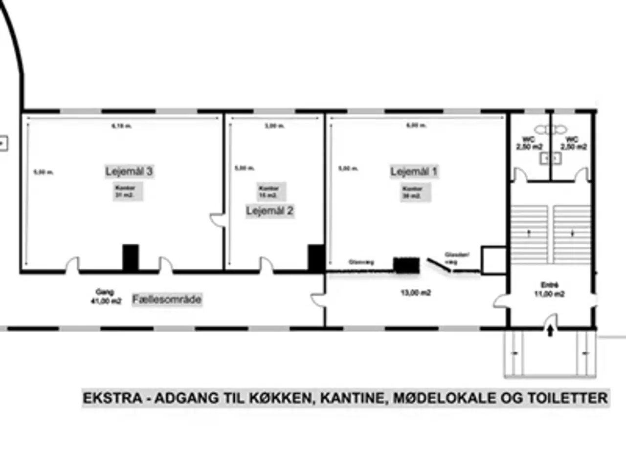 Billede 1 - Kontorlokaler - til mellem 2 og 6 medarbejdere