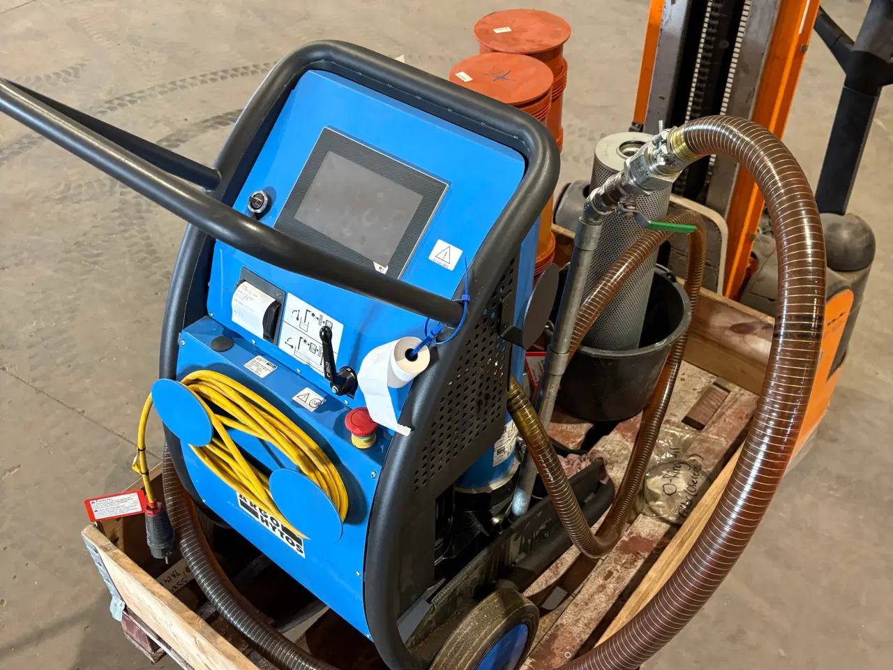 Billede 2 - Mobil filter- og pumpeenhed til hydraulikolie sælg