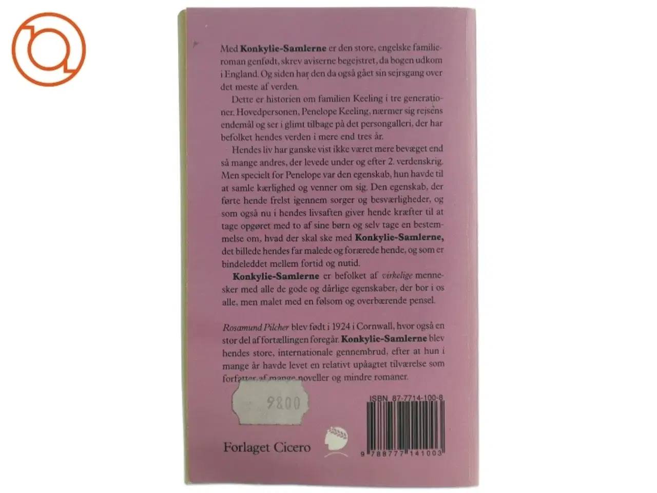 Billede 2 - Konkyliesamlerne af Rosamunde Pilcher (Bog)