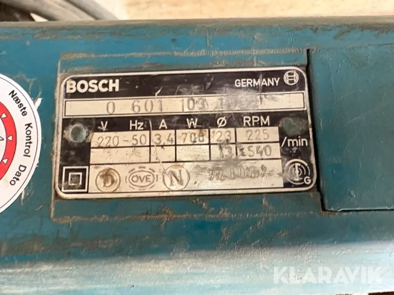 Billede 9 - Kerneboremaskine Bosch