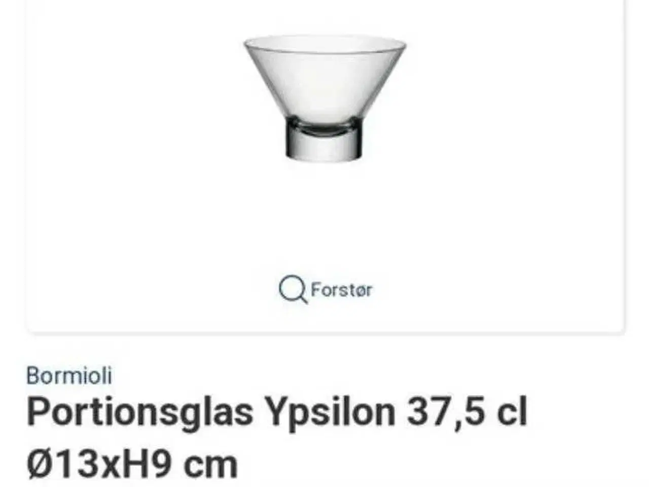 Billede 2 - Bormioli Rocco glas