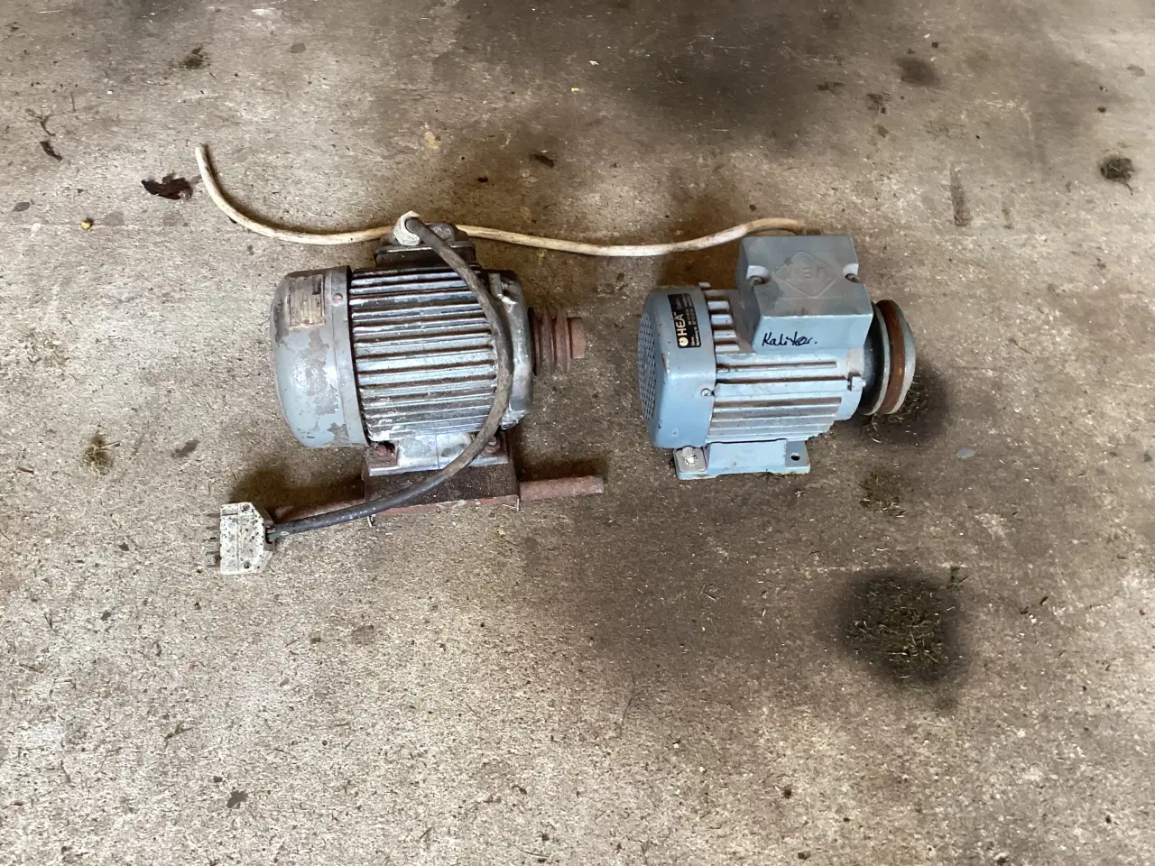 Billede 1 - El motorer 1/2 og 1/4 hk. 380 w