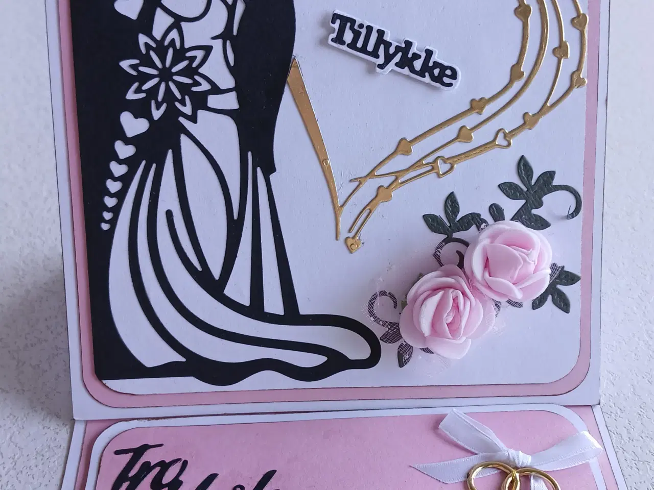 Billede 7 - Bryllupskort sælges.