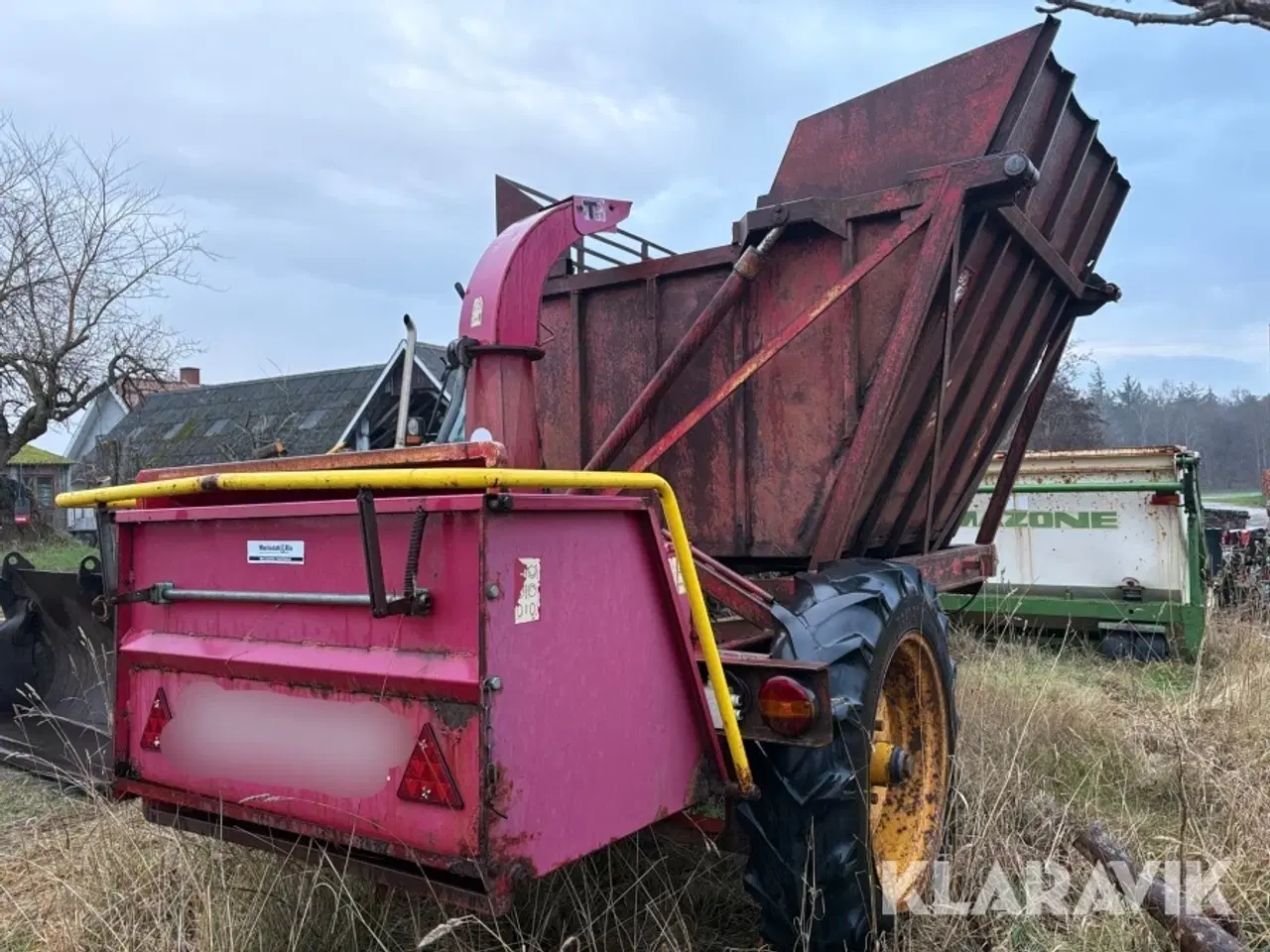 Billede 1 - PTO drevet Flishugger med højtipvogn Lindana 200 PH