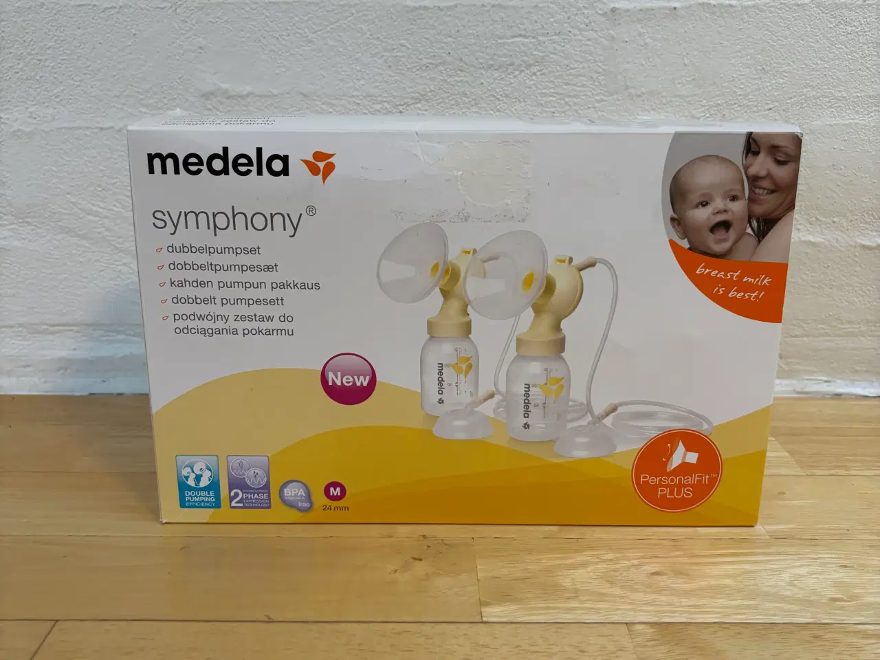 Billede 1 - Medela Symphony dobbelt brystpumpe sæt