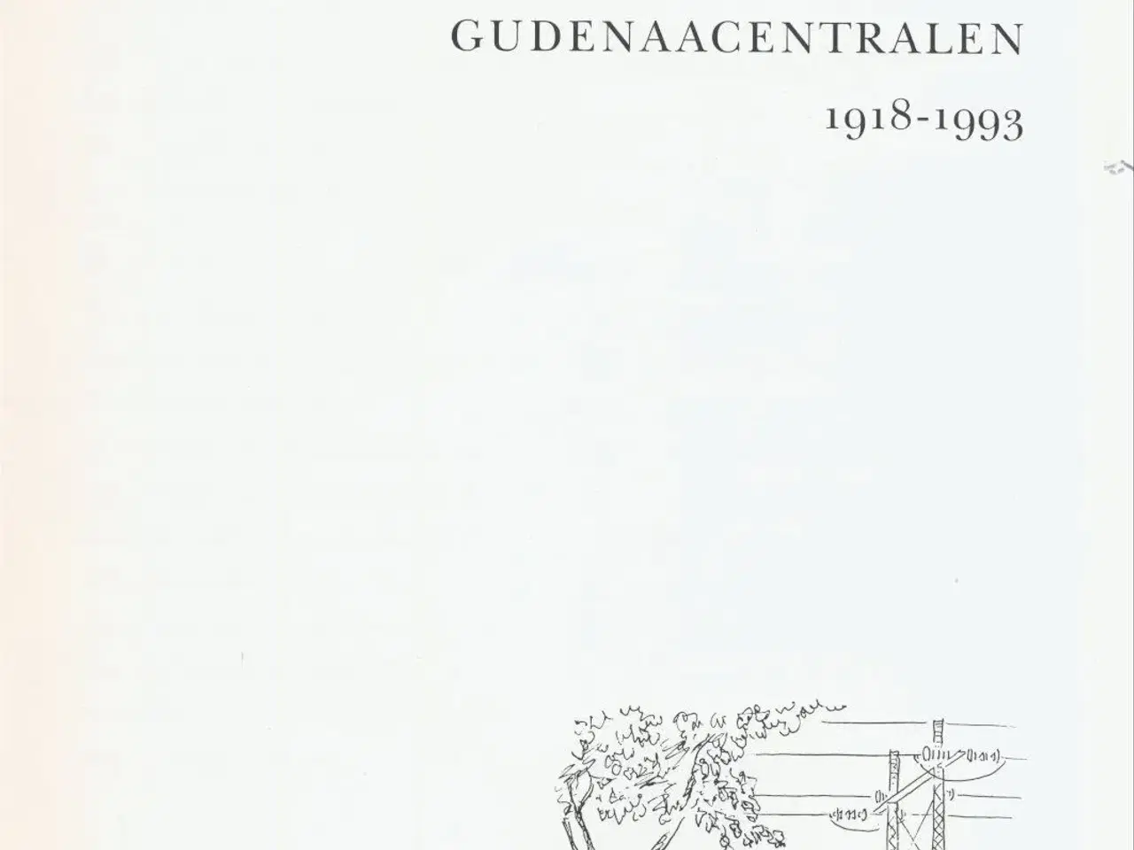 Billede 1 - Gudenåcentralen 1918 - 1993