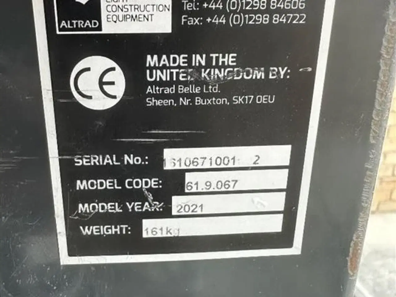 Billede 4 - - - - Plade vibrator