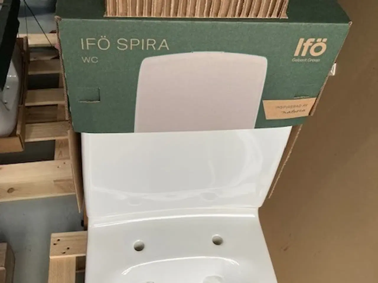 Billede 1 - Toilet Spira 6262 fabriksny 