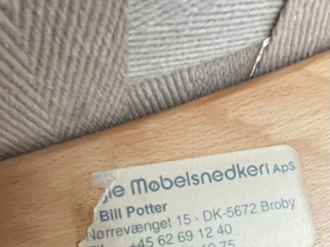 Billede 6 - Bill Potter lænestol med skammel 