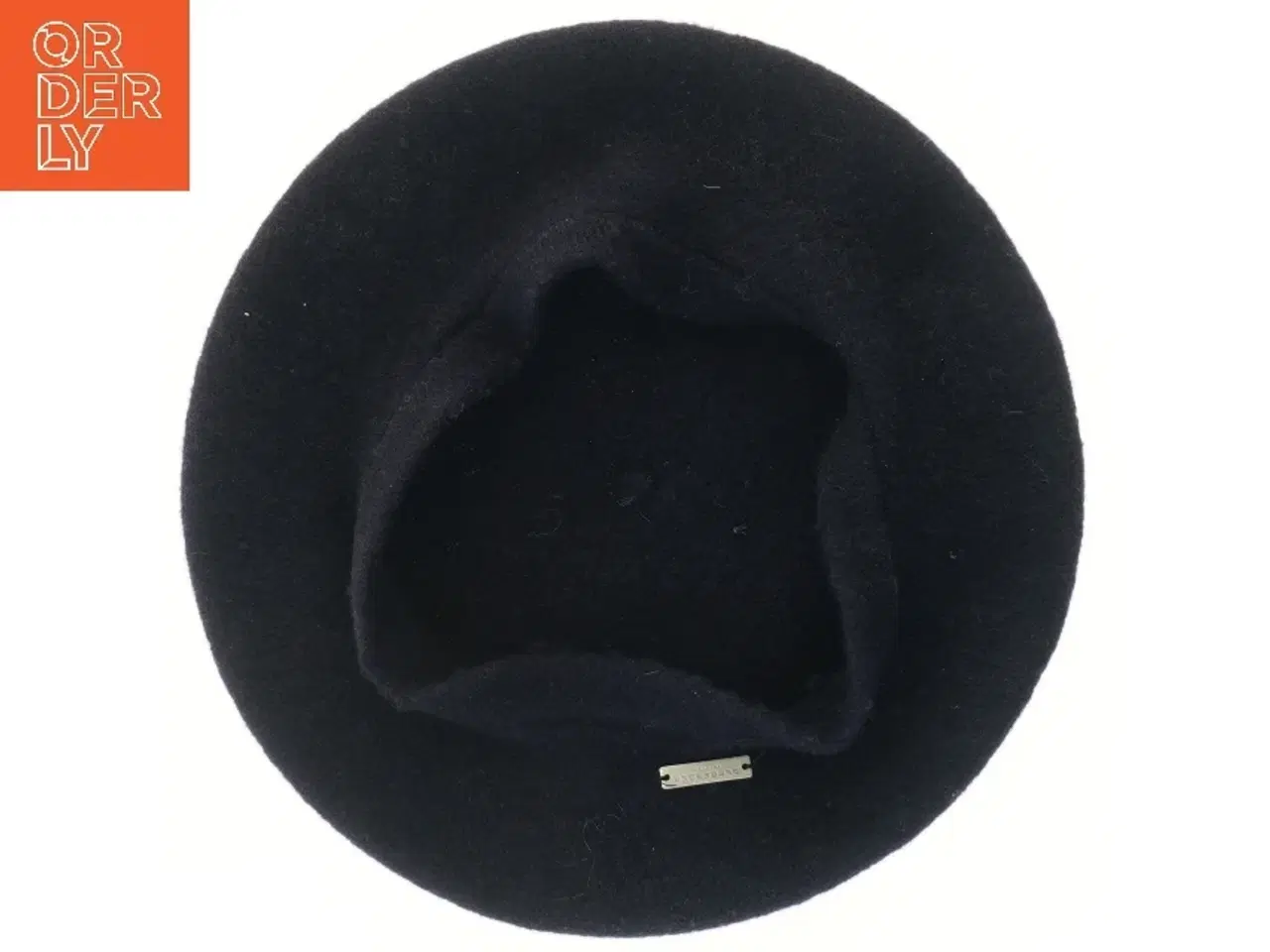 Billede 2 - Sort beret fra Seeberger (str. Ø 27 cm)