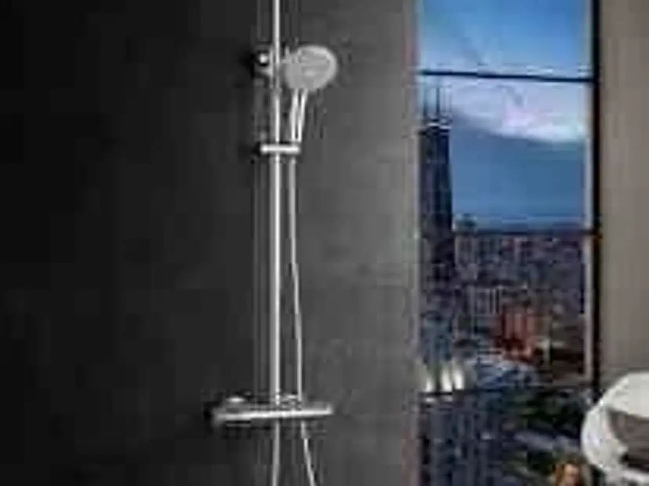 Billede 1 - Bluerain showersæt m/termostat Krom