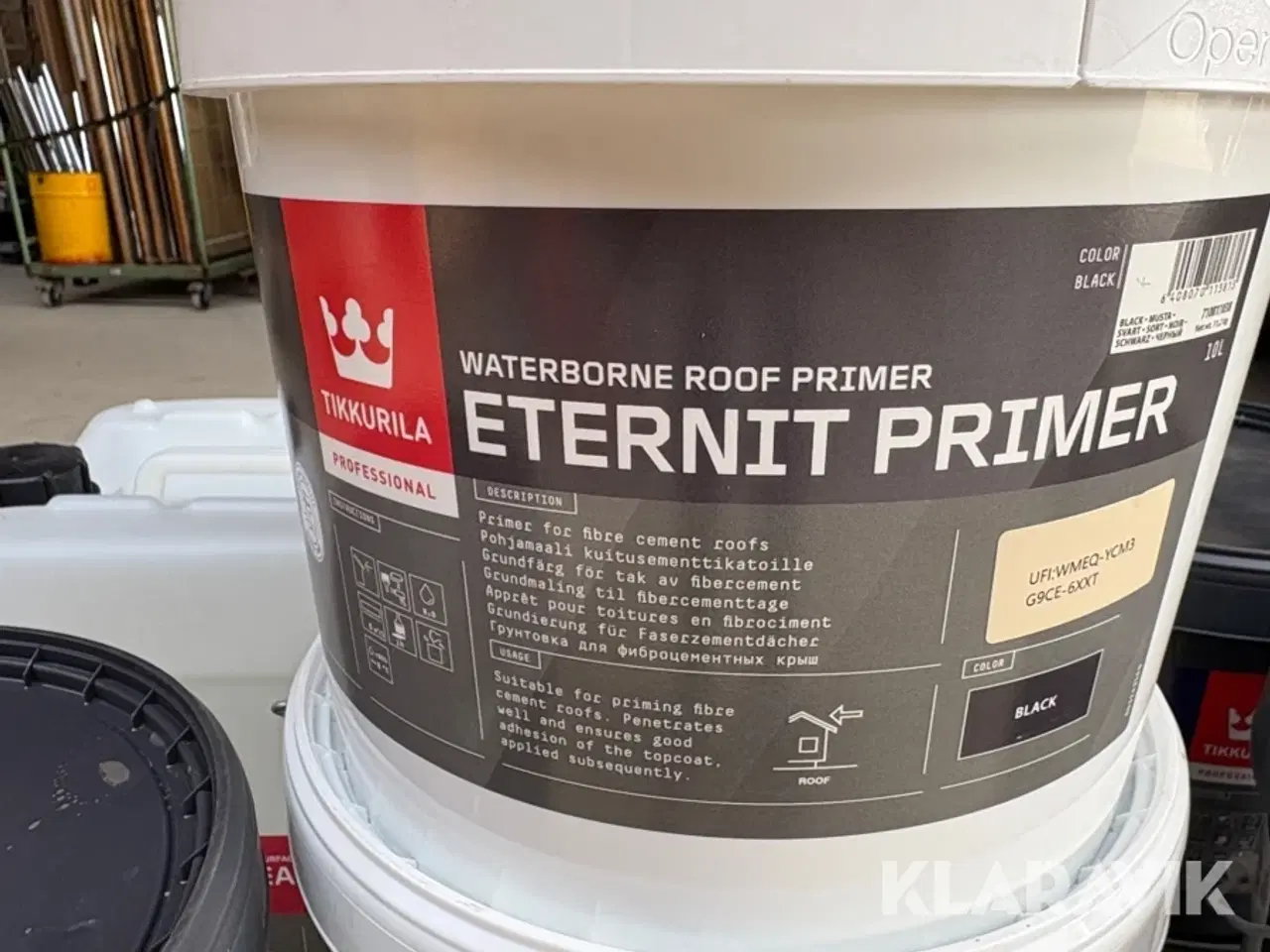 Billede 5 - Tagmaling og primer Isonit 12 / Eternit Primer lot