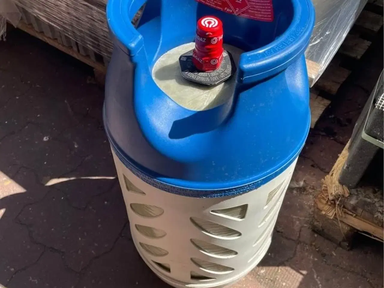 Billede 1 - 10 kg gasflaske plomberet