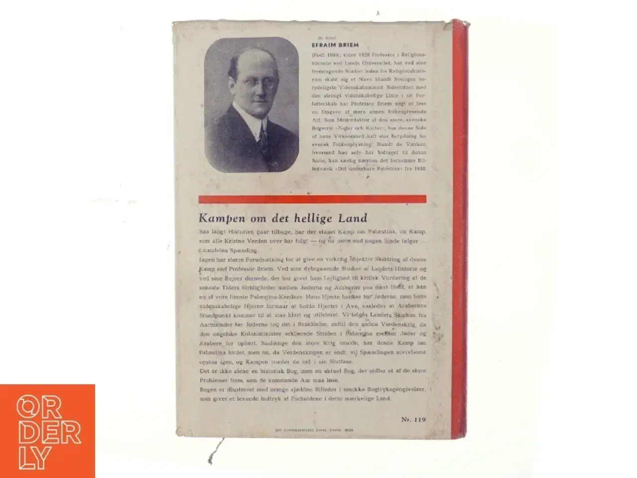 Billede 3 - Kampen om det hellige land af Efraim Briem (bog)