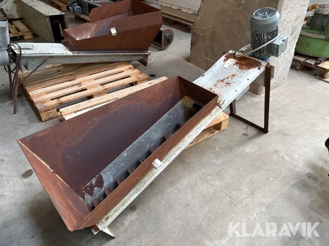 Billede 3 - Transportsnegl med tragt