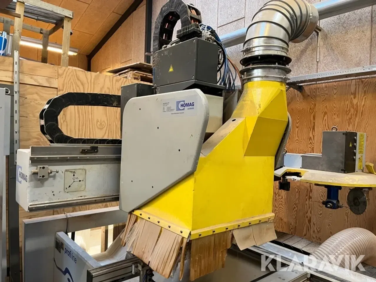 Billede 8 - 4 akslet CNC fræser Homag PROFI BOF 411/45/PM