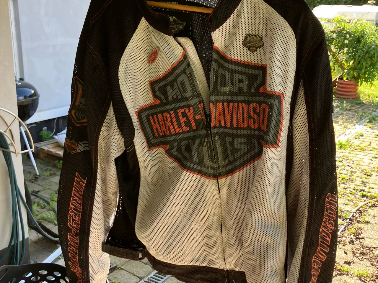 Billede 1 - Harley sommer kørejakke Str L