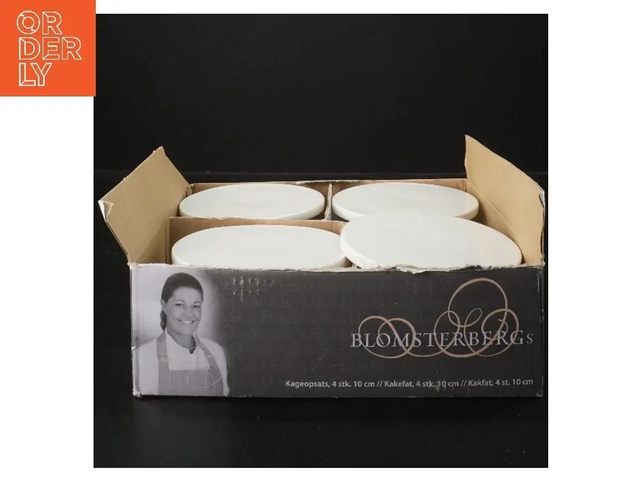 Billede 2 - Kageopsatser sæt fra Blomsterbergs (str. 4 stk 10x6,5 cm)