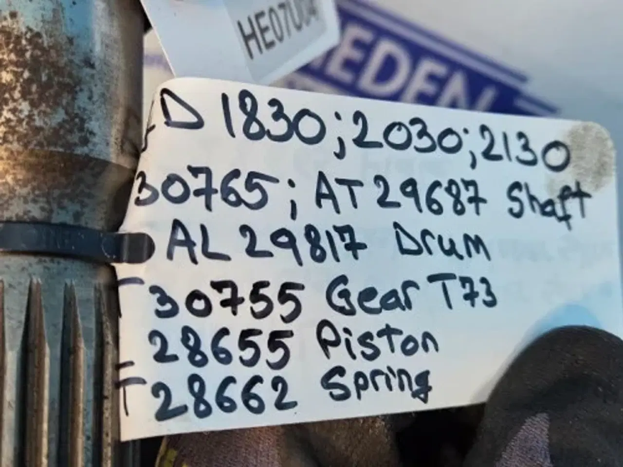 Billede 9 - John Deere 1830 Pto Kobling T30765