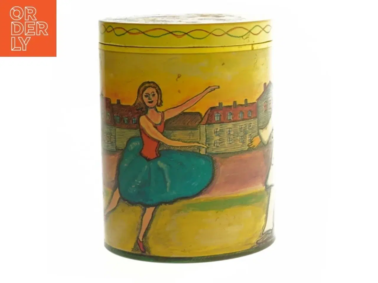 Billede 2 - Kunstdåse (str. Ø. 11,5 cm. længde, 15 cm) fra Irma