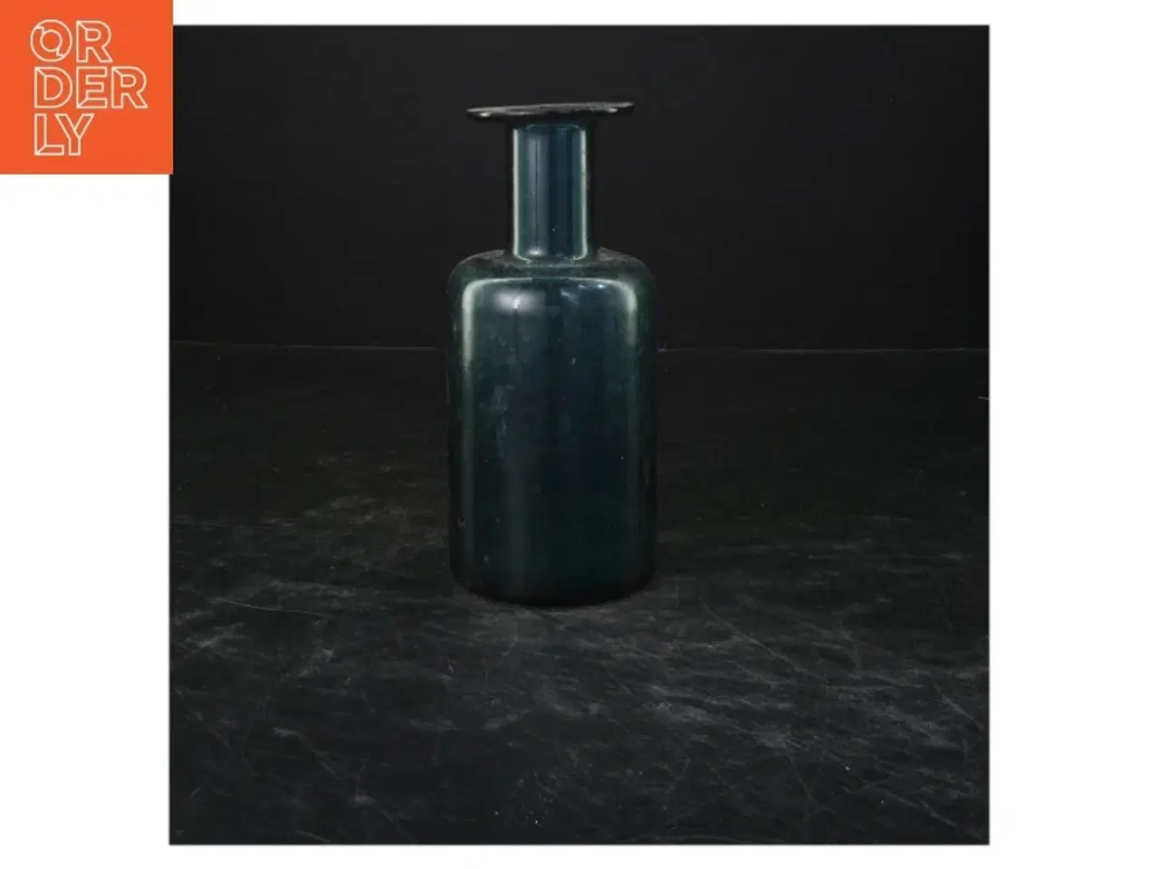 Billede 1 - Glasvase(str. 17x7 cm) (str. 17x7 cm)