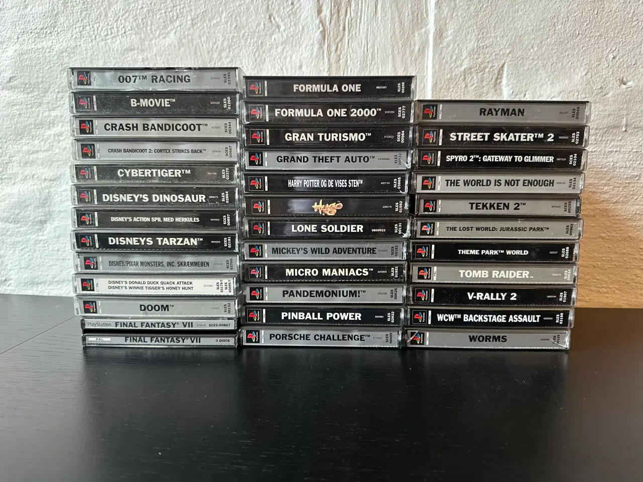 Billede 1 - 35 Stk Blandende PS1 / Sony PlayStation 1 spil til