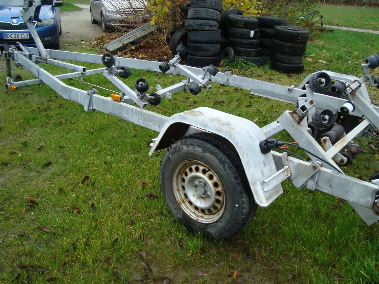 Billede 2 - Stor bådtrailer tager båd 16 - 18 fod