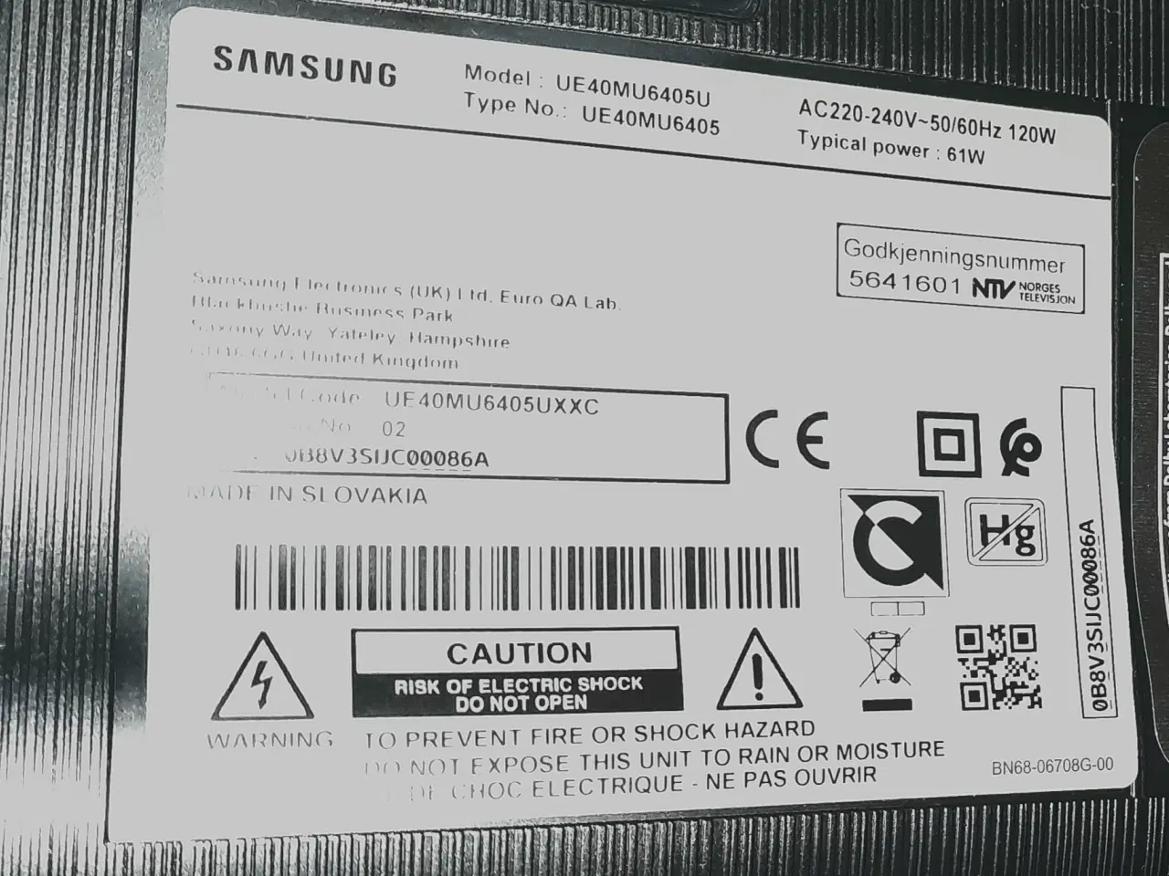 Billede 4 - 40" Samsung Smart Tv.
