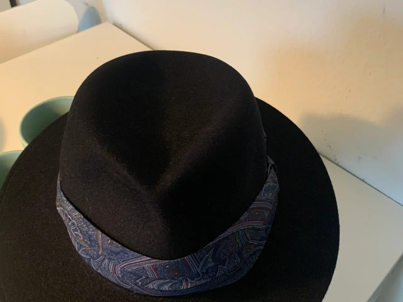 Billede 6 - Elegant sort Stanton Fedora uldhat