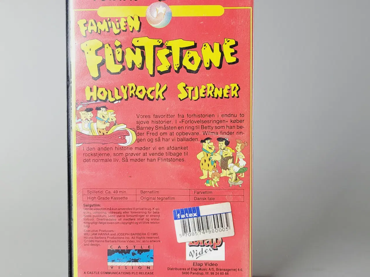 Billede 3 - ⭐️: Familien Flintstone: Hollyrock Stjerner (VHS)