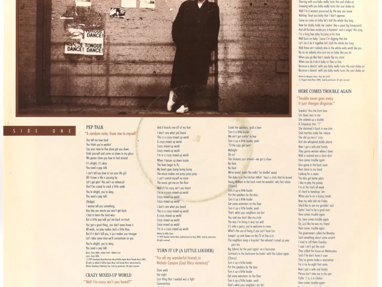 Billede 3 - Bruce Willis - If It Don't Kill You... EX/EX