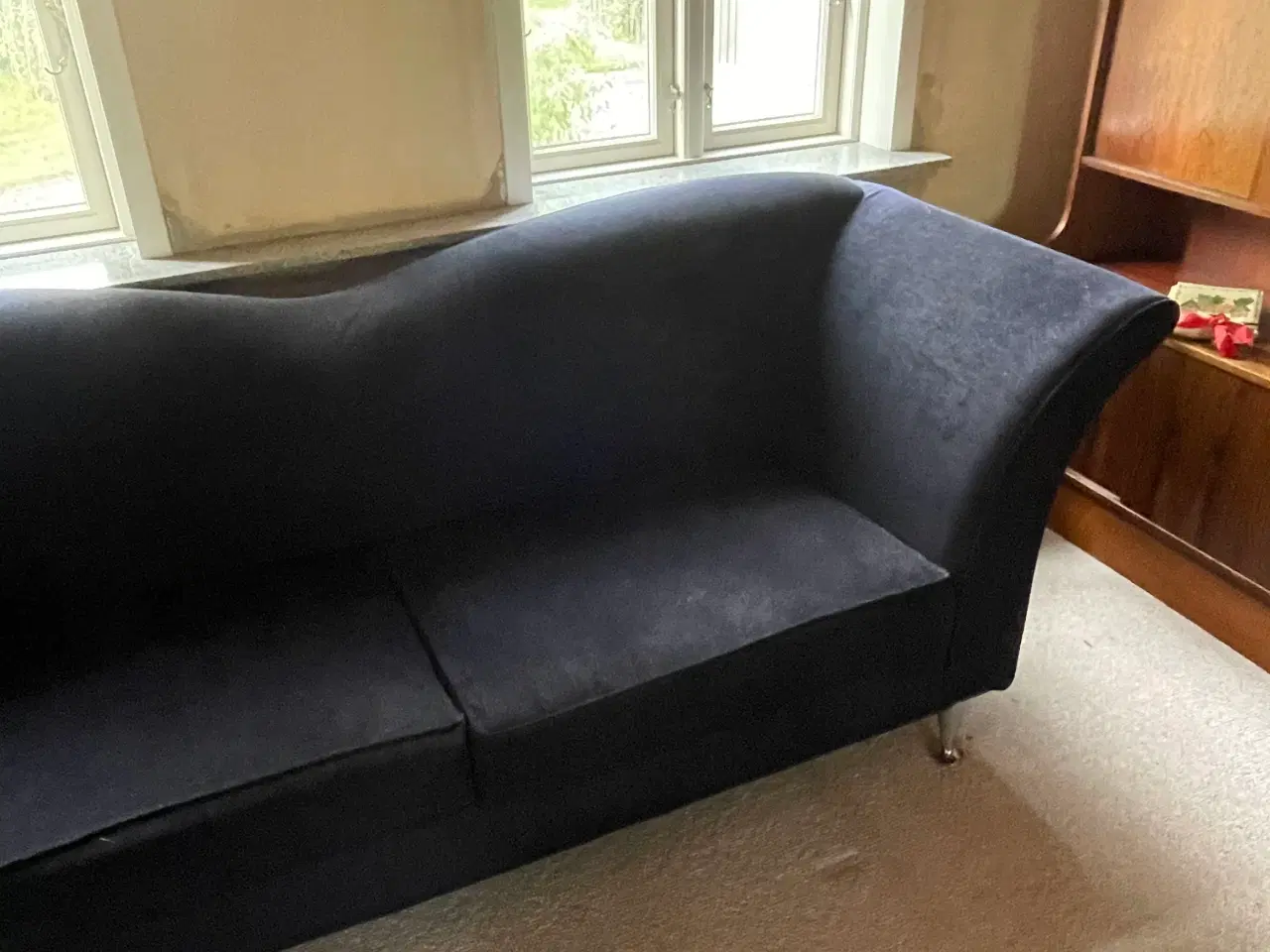Billede 2 - 3 personers sofa sort