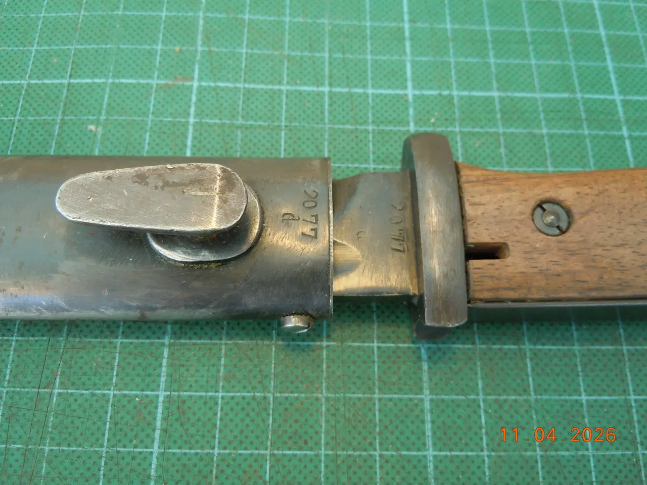 Billede 3 - K 98 bajonet nummerens med skede.