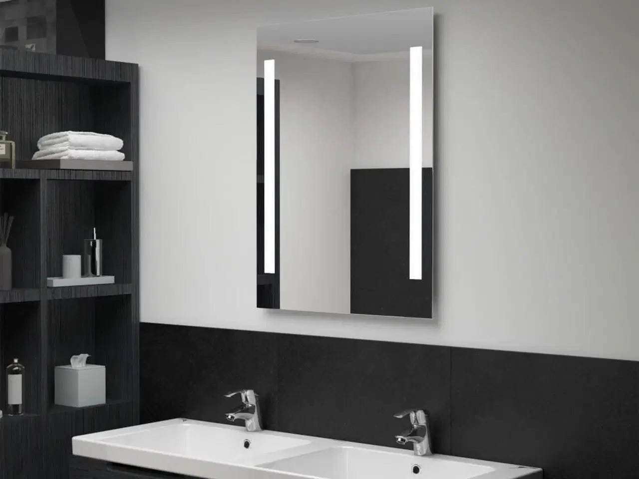 Billede 1 - LED-vægspejl til badeværelset 60x80 cm