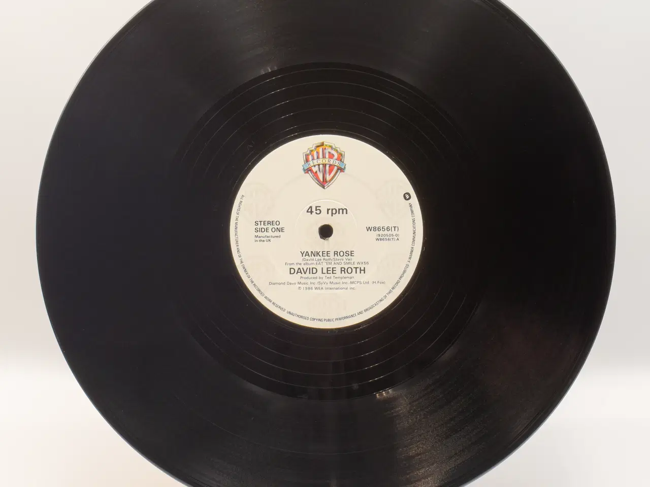 Billede 3 - David Lee Roth - Yankee Rose -12" MAXI - UK 1986 