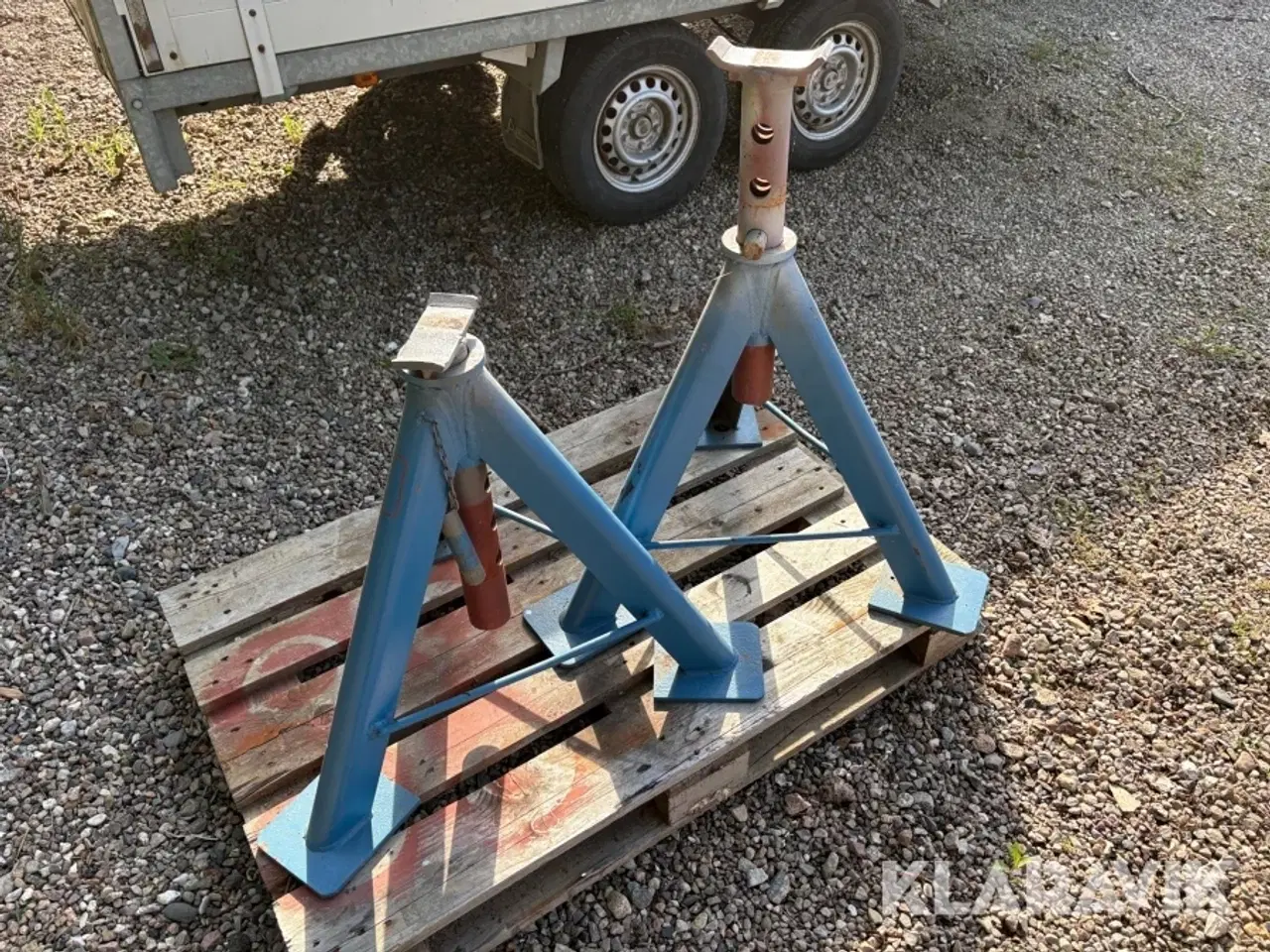 Billede 2 - Støttebukke 15 ton 2 styk