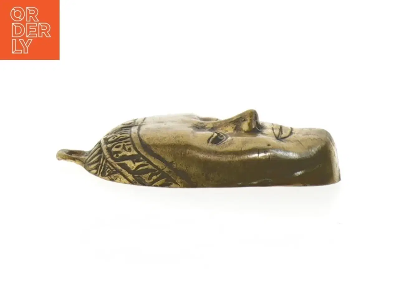 Billede 4 - Messing maske deko (str. 12x8 cm)