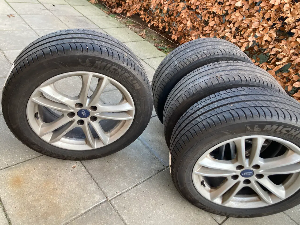 Billede 1 - Originale 17” Ford alufælge m. dæk