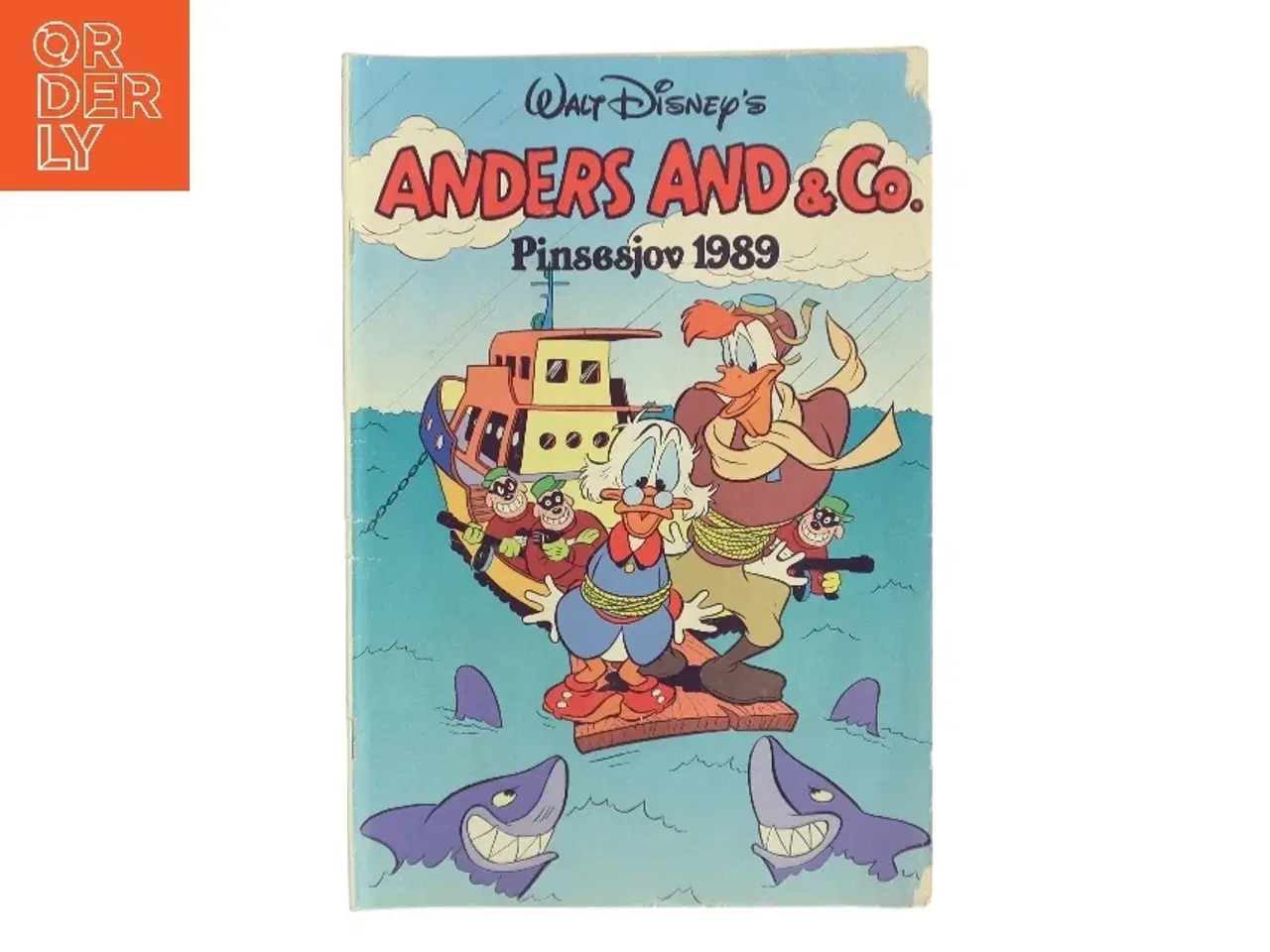 Billede 1 - Walt Disney's Anders And & Co. Pinsesjov 1989 (Bog)