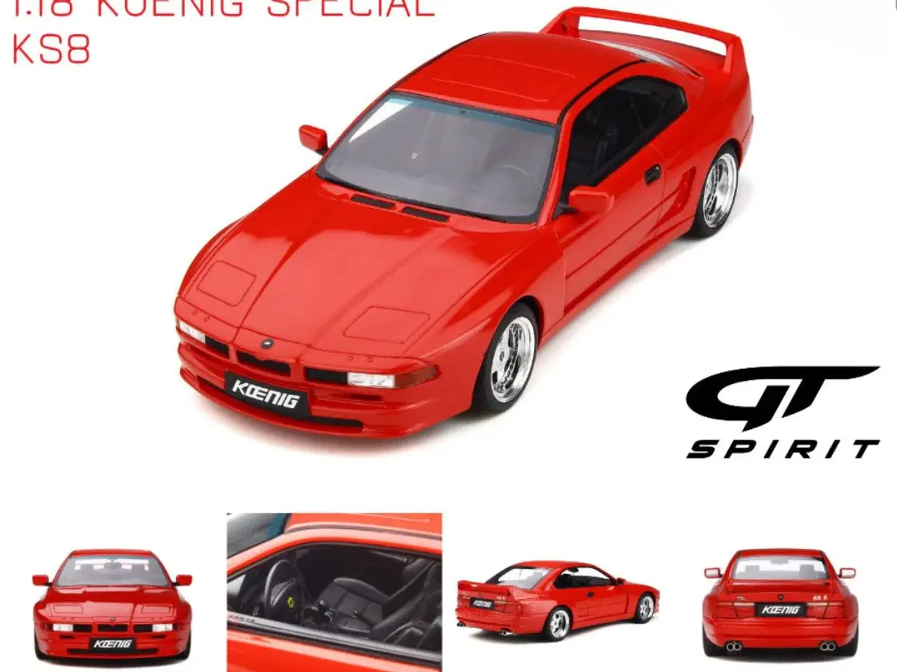 Billede 12 - 1991 BMW 850i / Koenig Special KS8  1:18  