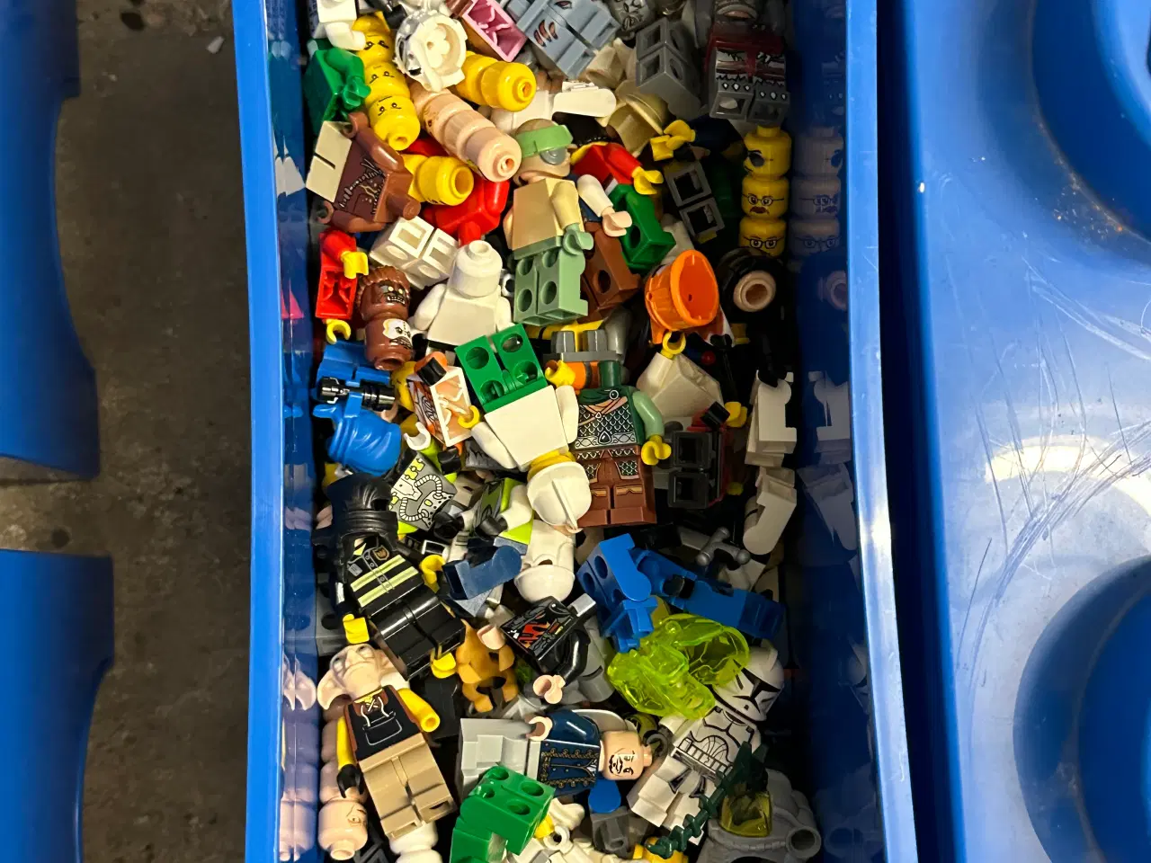 Billede 7 - Blandet LEGO og blå LEGO-kasser