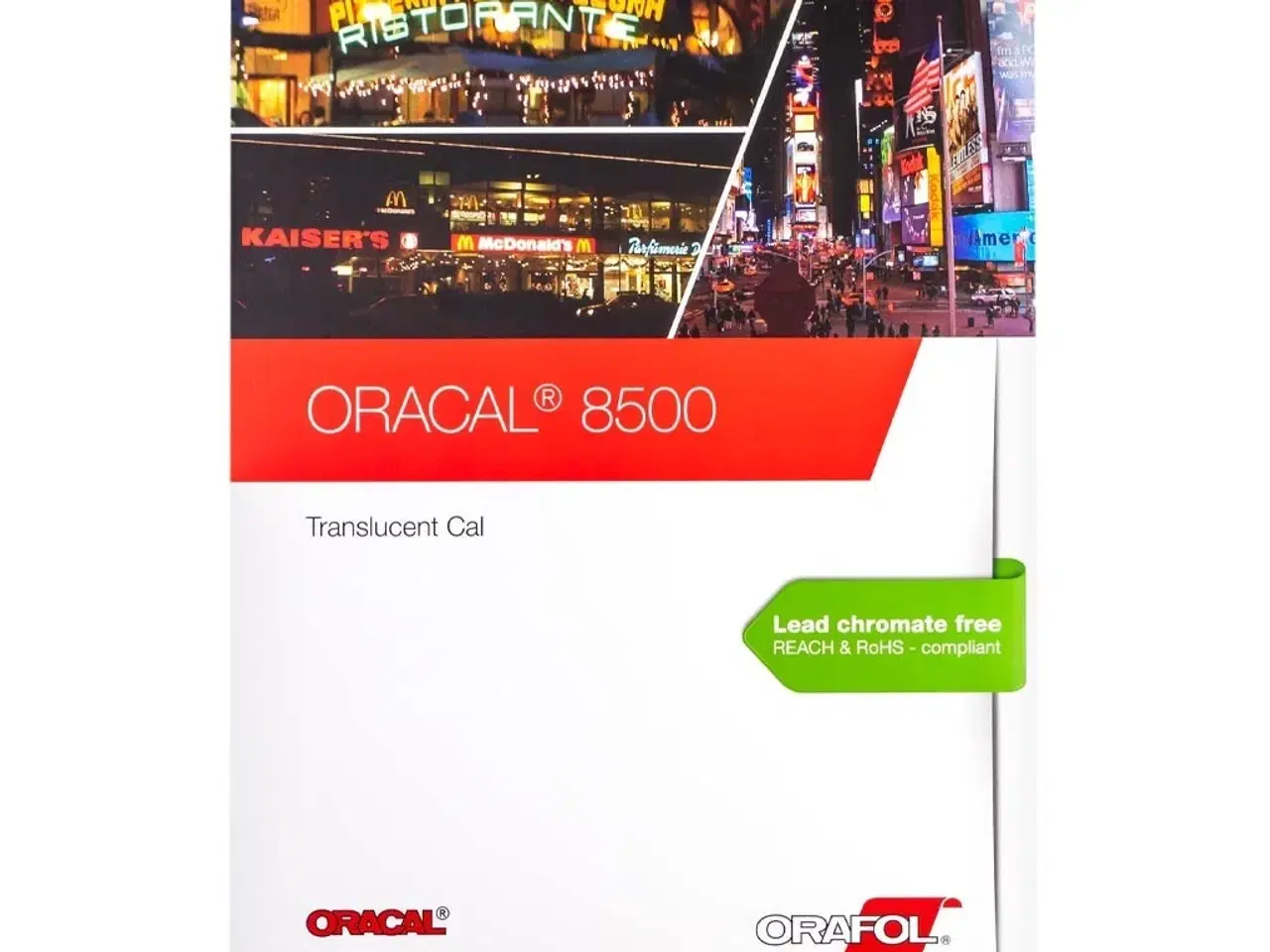 Billede 1 - Oracal 8500 Farvekort